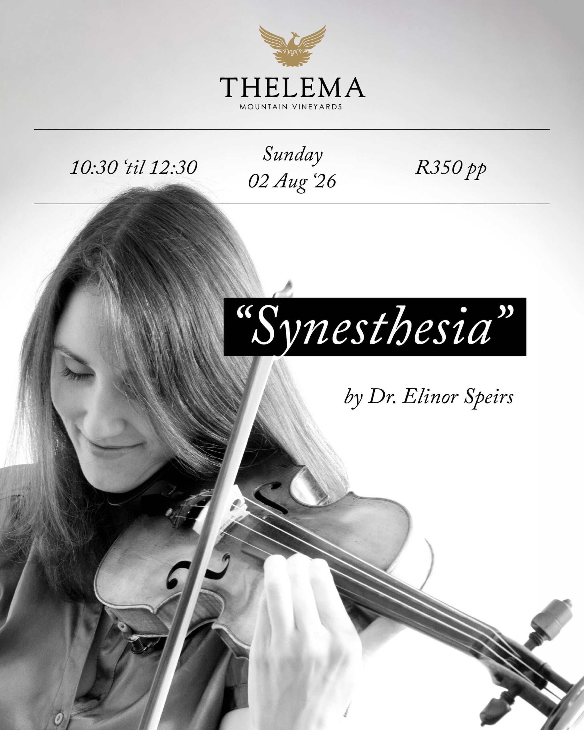 SYNESTHESIA at Thelema Mountain Vineyards, Stellenbosch